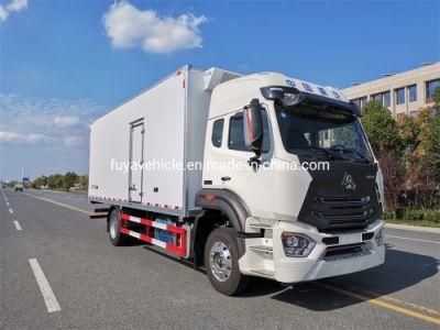 New HOWO 7m 20m3-25m3 15 Tonnes 15 Ton Refrigerated Freezer Truck