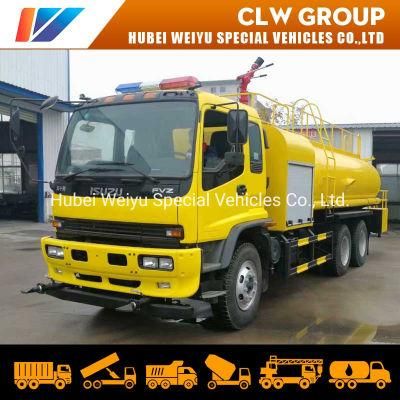 Isuzu 6X4 Fire Water Tank Truck Japan Isuzu 20cbm Water Tank Truck 20tons Water Truck