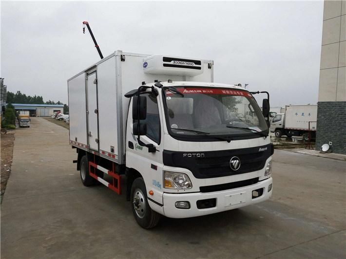Foton Aumark 4tons -18degree Refrigeratored Van Truck for Sale