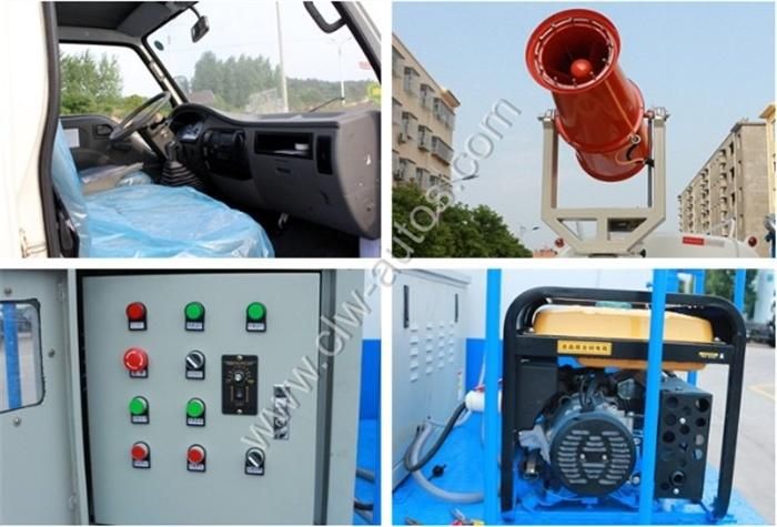 Forland 4tons 5tons Sprinkler Water Tanker Truck Dust Suppression Gog Gun