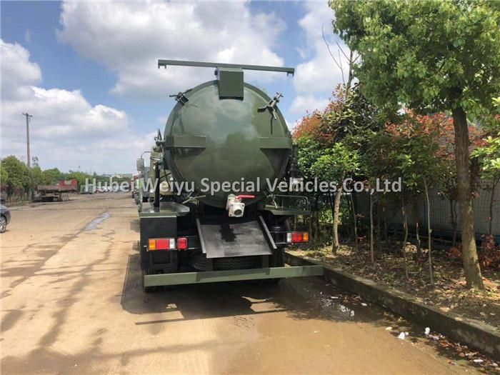 HOWO 8cbm Sewage Suction Truck with Vacuum Pump for Waste Suction