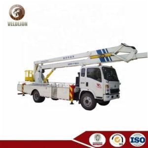 Sinotruk HOWO 14m 14 Meters Articulated Boom Lift High Altitude Working Truck