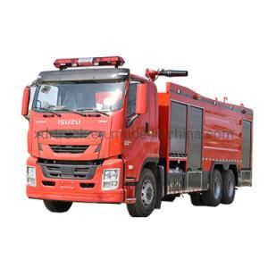 10000L 12000L 14000L Water Foam Fire Truck Isuzu Fire Water Pump