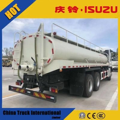 China Manufacturer Isuzu Qingling Giga 10 Wheeler Sanitation Water Truck 20000liter