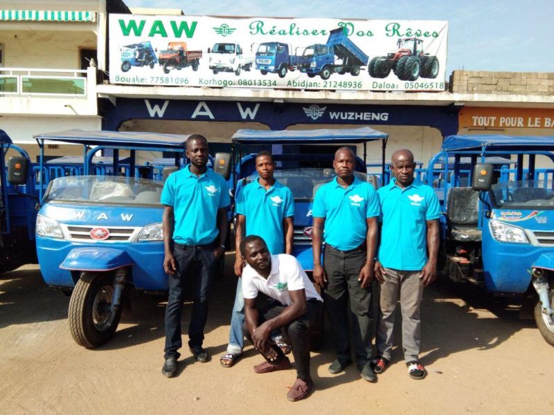 WAW Biogas Service Three Wheel Truck