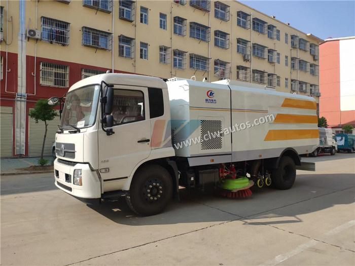 Road Sweeper Truck 16cbm/16m3/16000liters Street Sweeping Truck with 9cbm Water 7cbm Dust Tank