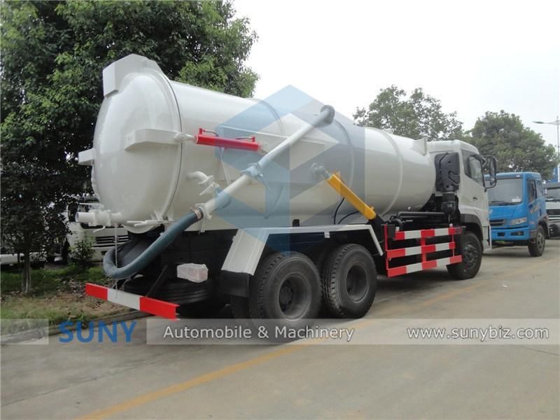 China Brand Top Sale Suction Sewage Truck with Vacuum Pump for Sales