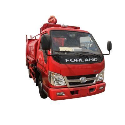 Foton Forland 6 Wheels Diesel Engine Mini Fire Fighting Truck