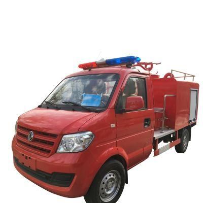 Dongfeng Cheap Mini Fire Fighting Truck 1 Ton Small Water Tender Fire Truck for Factory