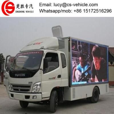 Foton P6 P8mobile LED Adevertising Truck for Road Show