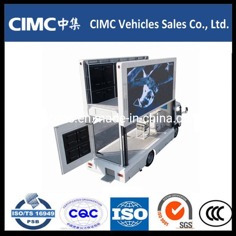 Isuzu 700p 4HK1 LED Screen Billboard Advertising Mobile Truck Display