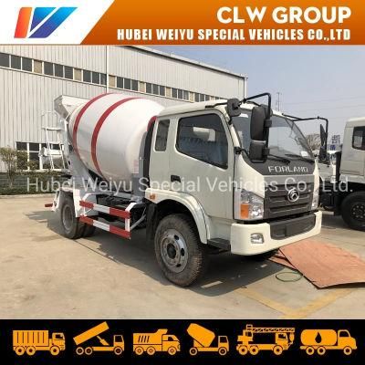 Forland 6cbm Cement Concrete Mixer Truck Construction Equipment for Concrete Mixer Plant