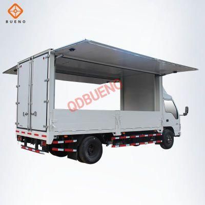Sinotruk HOWO 180 HP Wing Opening Van 4X2 Wing Opening Box Cargo Truck for Sale