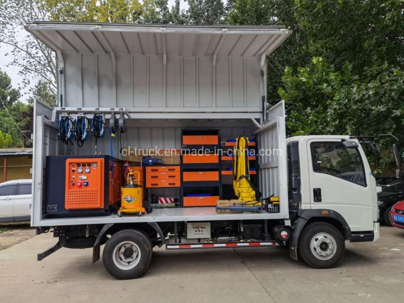 Good Quality HOWO Light Maintenance Tool Truck