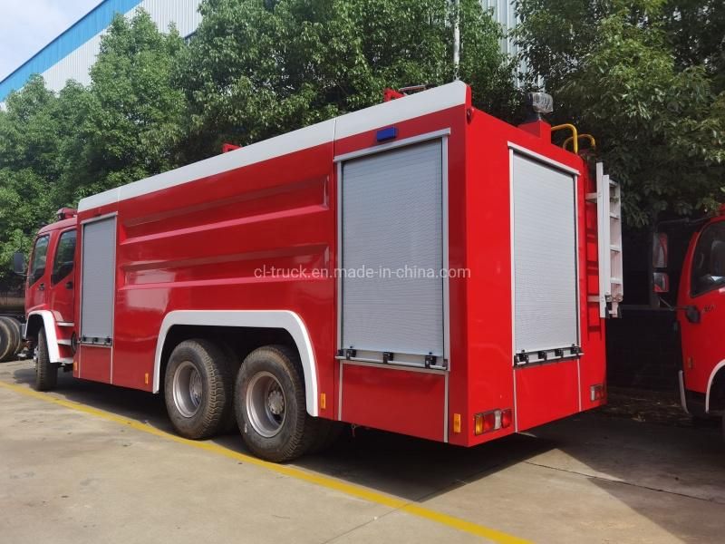 FAW 12 Wheels Heavy Duty 20tons 18tons Fire Fighting Truck for Sale