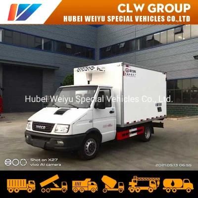 Mini 1tons 2tons 3tons Refrigerated Truck China Freezer Truck Supplier Competitive Good Price 2t Freezer Van Truck