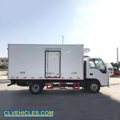 Isuzu 3 Tons Shrimp Truck Fish Transported Mobile Refrigeration Truck