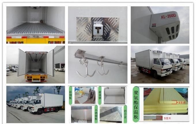 8t 10t 170HP 4X2 Dongfeng Refrigerated Truck