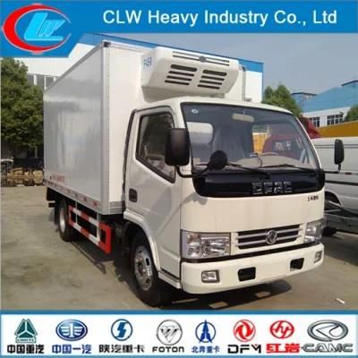 Dongfeng 6 Wheeler Refrigerator Van Truck