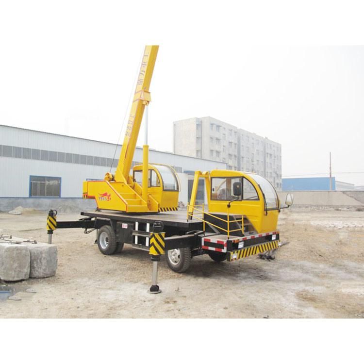 Truck Mounted Mobile 6tons Mini Hydraulic Crane