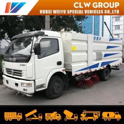 City Use 8ton Water Sprinkler Street Flushing Dongfeng 8cbm Road Sweep Truck