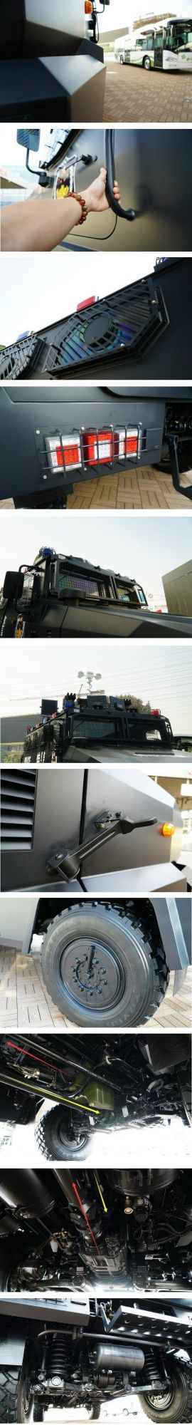 4X4 Military Armored Lightning Protection Assault Vehicle