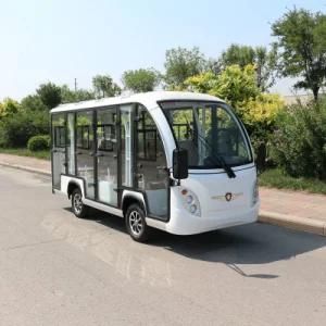 11 Seaters 48V Electric Sightseeing Coach
