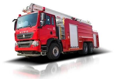 Water Tower Fire Fighting Vehicle with National-V Emission Standards