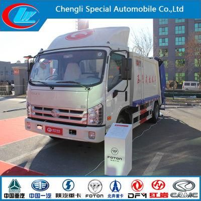 Rubbish Truck Garbage Truck 4X2 Compactor Garbage Truck