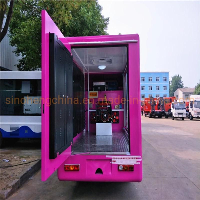 Mini Foton LED Advertising / Ads Displaytruck with P4 Screen for Sale