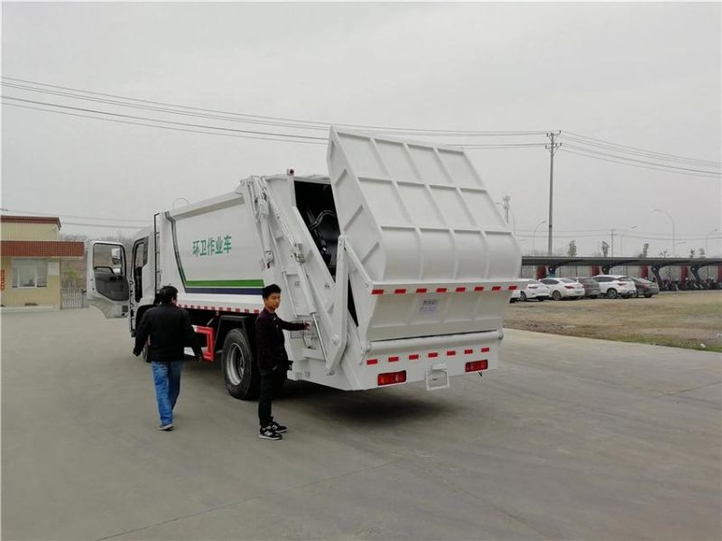 Compressed Garbage Truck 12m3 Waste Cololection Compactor Truck
