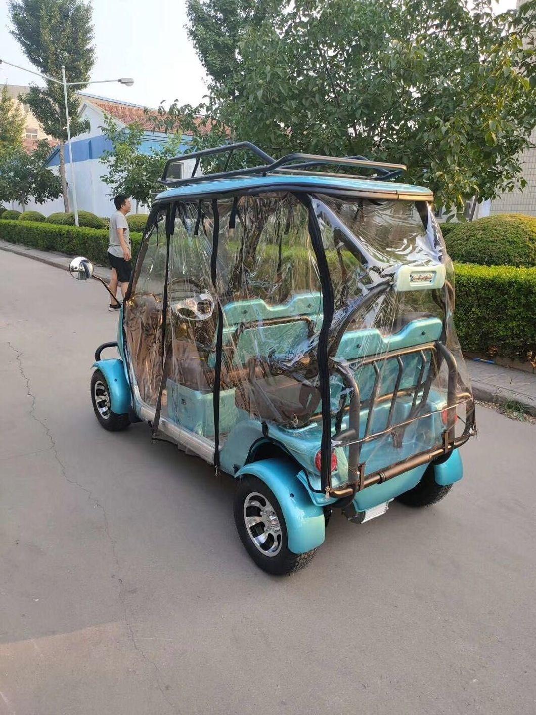 Cheap 1200W Elecrtic Sightseeing Mini 4 Sear Car Golf Cart