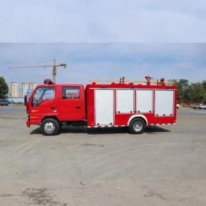 Manufacturer Lsuzu 2.5tons 5tons Fire Extinguisher Truck with Water/ Foam