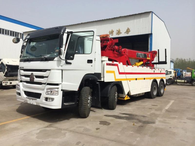 Dongfeng Rhd 40ton Crane Lifting Recovery Truck 30ton Integrated Wrecker Truck