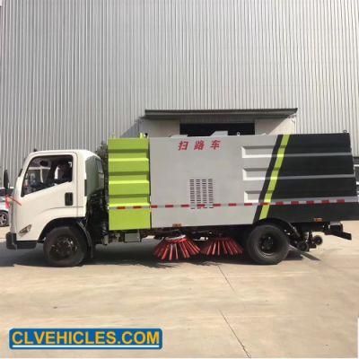 Jmc Light Duty Cummins Engine Road Street Sweeper Truck