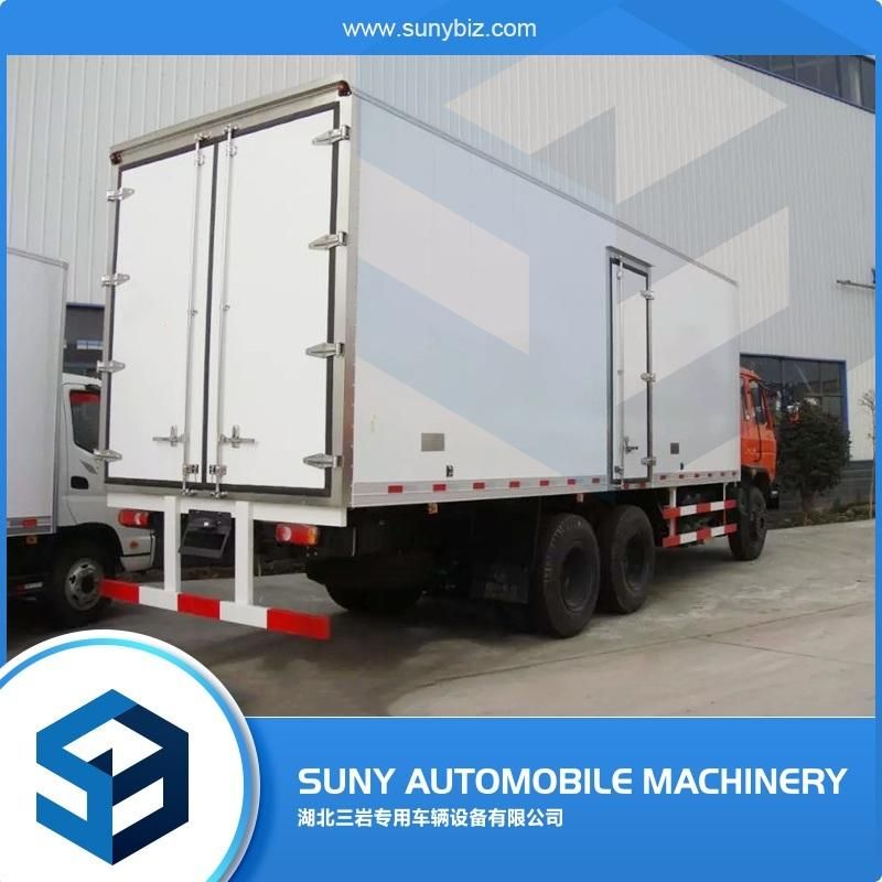 Africa Used Heavy Duty 10 Wheeler Refrigerated Cargo Van Freezer Van Truck