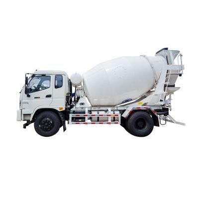 White Color Transport Concrete Mixing Truck Heavy Duty Truck