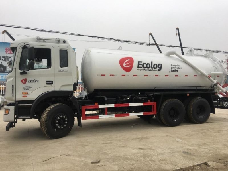 Dongfeng Tianland 6X4 Dongfeng High Pressure 3000/5000/6000/8000/10000/12000/16000/18000/22000 Liter Vacuum Tank Jetting Sewage Cleaning Suction T