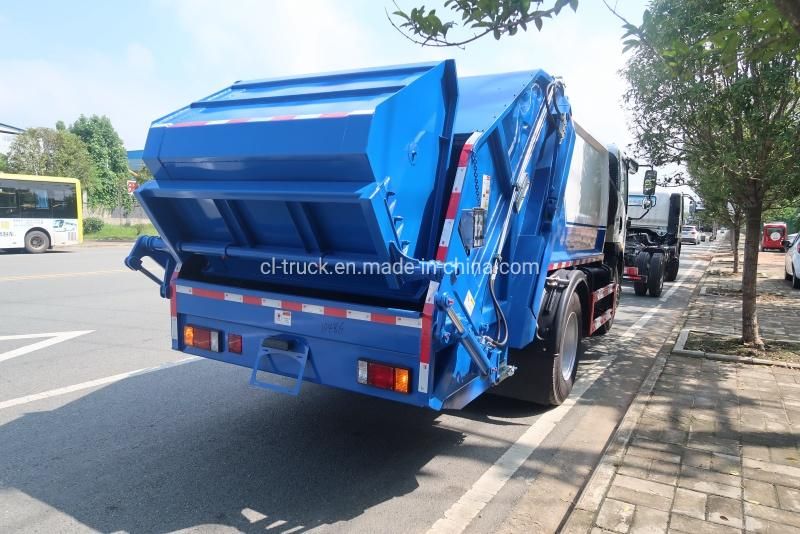 HOWO Light Compactor Garbage Truck 5m3 6tons