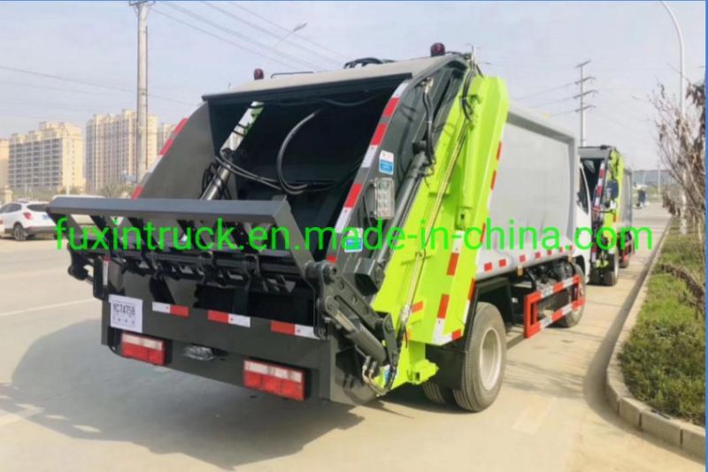 6 Cubic Meters Compression Garbage Truck
