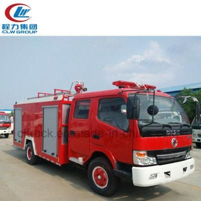 Fire Rescure Special Vehicels 6000liter Water Foam Fire Fighting Truck
