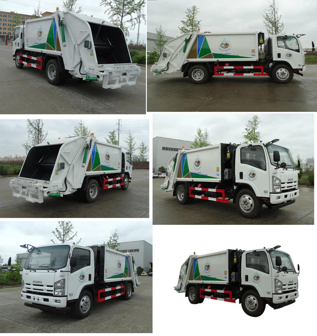 Isuzu Light 6000liter Compressed Rubbish Truck