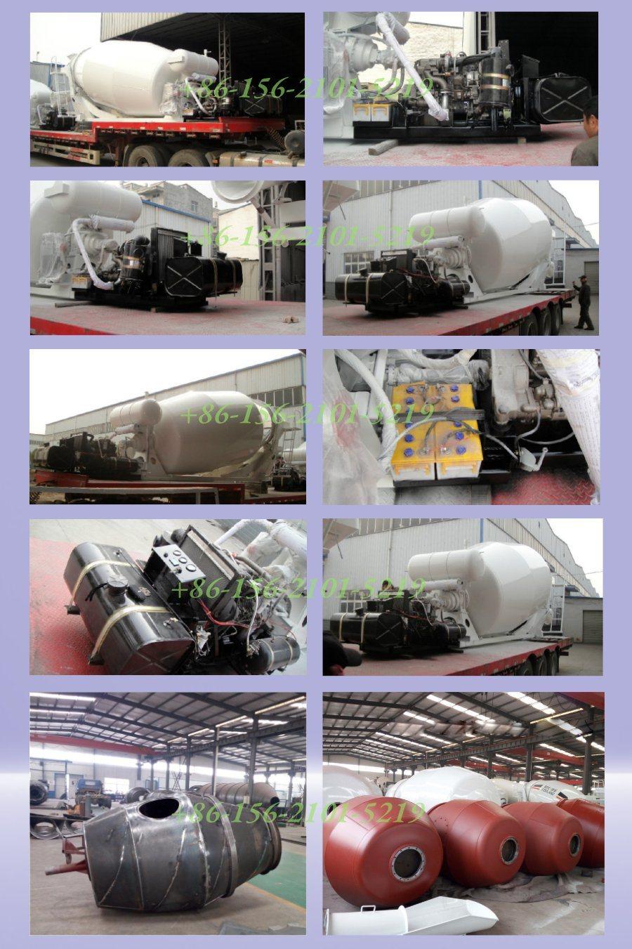 Bueno Brand 9cbm Material Cement Concrete Mixer Drum for Volvo Renault Man Concrete Mixer Truck Chassis
