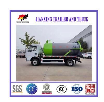 Dongfeng Chassis 5 6 7 8 Cbm Sewage Suction Vacuum Truck Fecal Truck