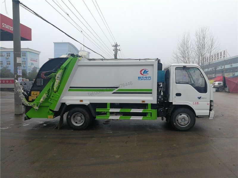 Isuzu 600p Compactor Garbage Truck 5tons 6tons