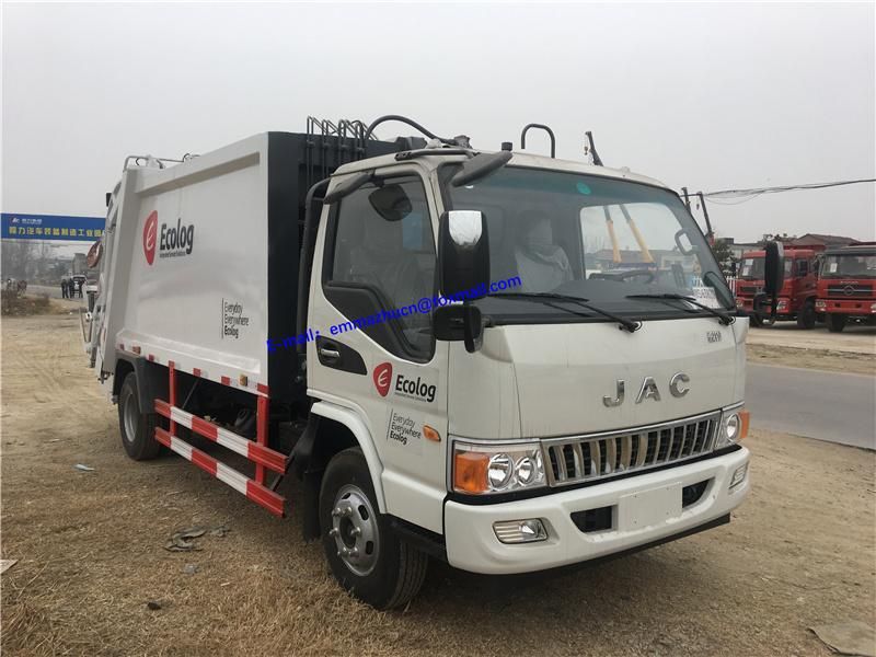 JAC 4X2 3000liters 5000liters 4000liters Small Compactor Garbage Can Cleaning Truck