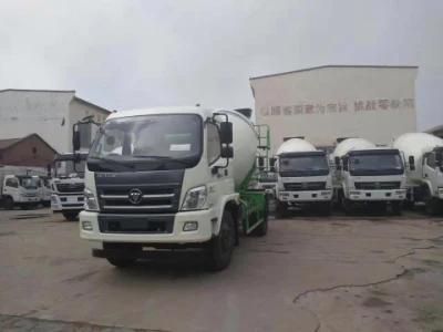 High Quality Foton 6m3 6000liters 4X2 Concrete Mixer Truck for Sale