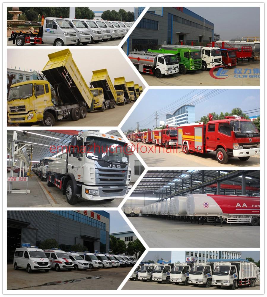 Chengli Brand Good Quality Standard Dongfeng 8000liters 6000liters Water Foam Fire Fighting Truck for Sale
