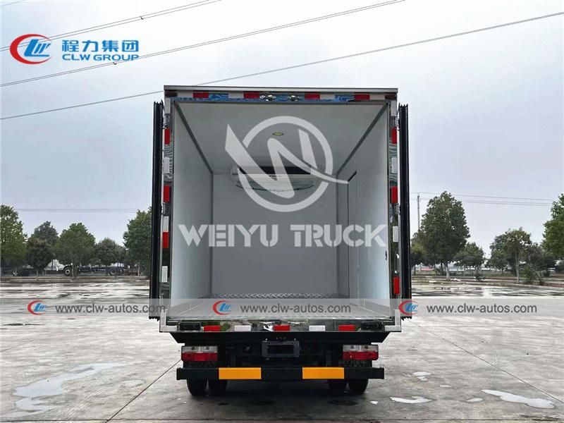 3t Dongfeng Small Refrigerated Delivery Truck and Cooler Freezer Refrigerator Van Truck with Thermo King Refrigerating Unit