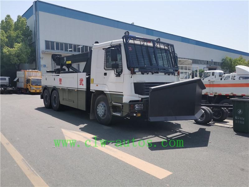 Sinotruck HOWO 6X6 371HP 20 Tons 30 Tons All Wheel Drive off Road Wrecker Truck Emergency Recovery Wrecker Truck